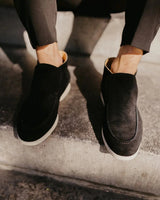 MONACO - SCHWARZ HOHE LOAFERS