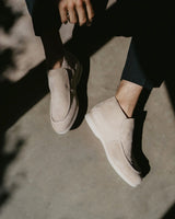 MONACO - BEIGE HOHE LOAFERS 