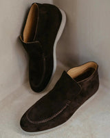 MONACO – SCHOKOLADE HOHE LOAFERS