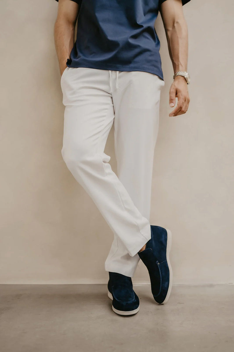 MARBELLA - WEIß ELEGANTE HOSE 