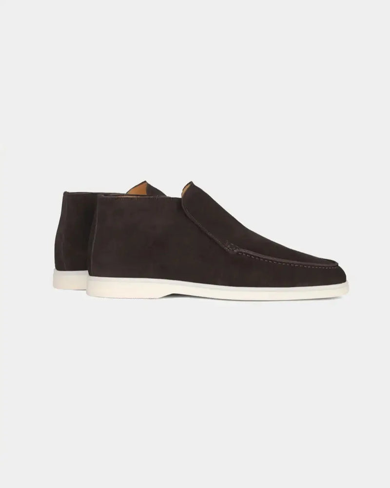 MONACO – SCHOKOLADE HOHE LOAFERS