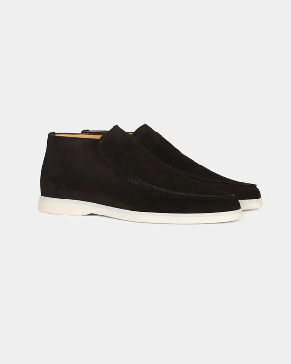 MONACO - SCHWARZ HOHE LOAFERS